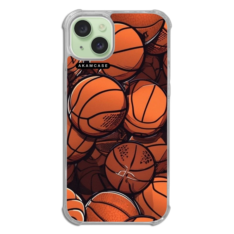 کاور آکام مدل AMC-WTA15PLUS-BASKETBALL8 مناسب برای گوشی موبایل اپل iPhone 15 Plus