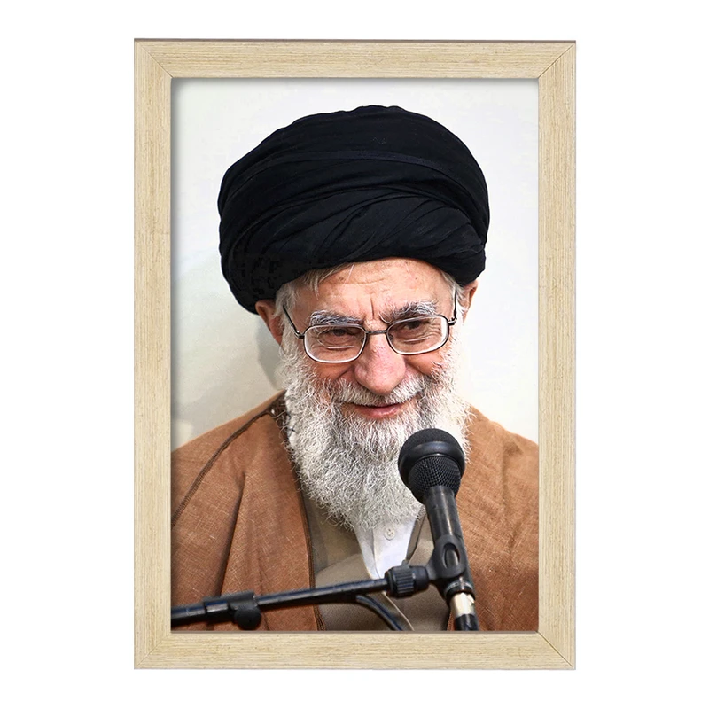 تابلو خندالو طرح تصویر رهبر  کد 12620