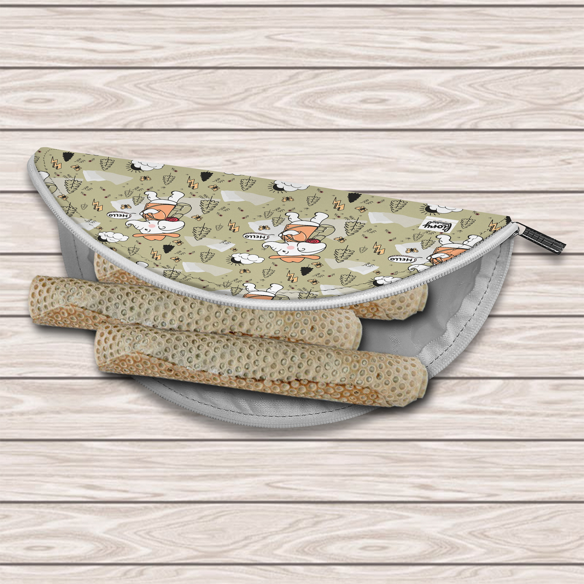 جای لقمه مستر راد مدل فیل طرح فانتزی کد fiory 2209