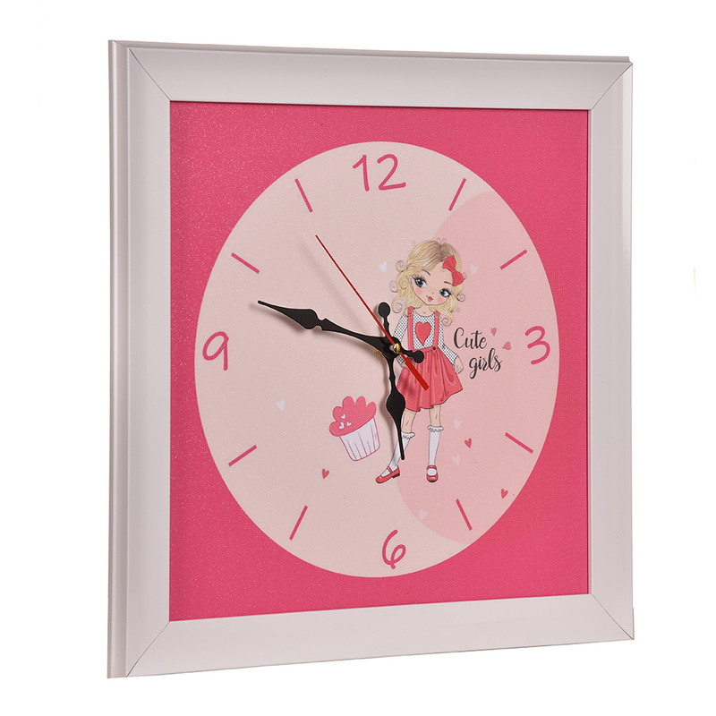 چراغ خواب کودک مدل دختر به همراه ساعت و لوستر