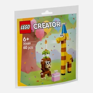 لگو 60 تکه سری Creator مدل Birthday Party Animals کد 30689