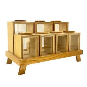 پاسماوری 8 پارچه مدل چوبی کد PS02