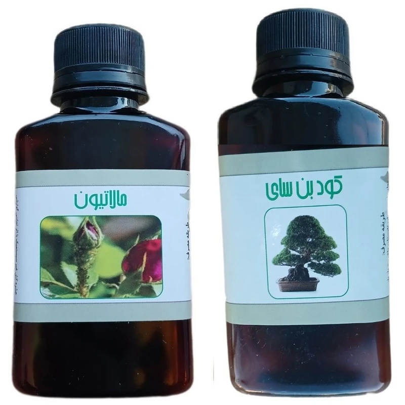 کود مایع بن سای و مالاتیون مدل life - D حجم 110 میلی لیتر بسته 2 عددی