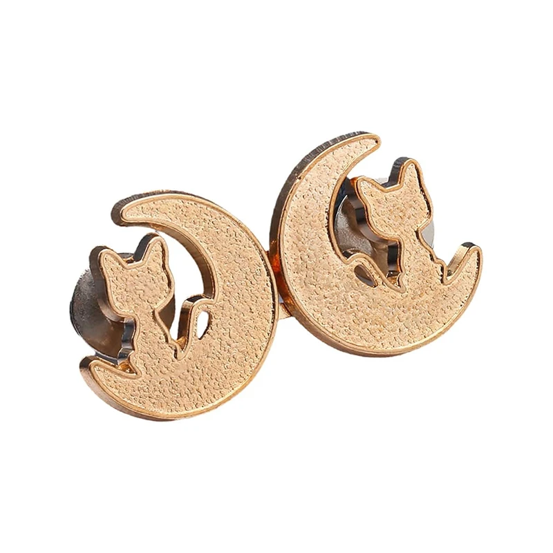 پین شلوار داتینو مدل تنظیم سایز طرح گربه و ماه