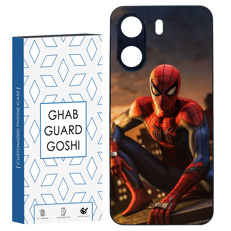 کاور قاب گارد گوشی طرح مرد عنکبوتی کد TPU-284 مناسب برای گوشی موبایل شیائومی REDMI 13C / POCO C65