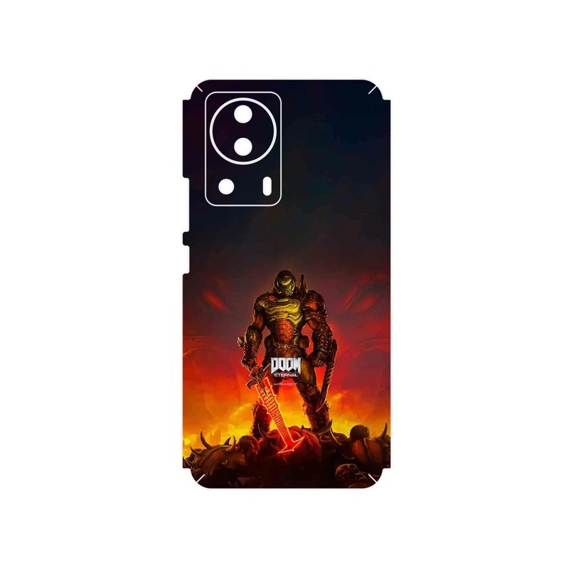 برچسب پوششی ماهوت مدل DOOM Game Series مناسب برای گوشی موبایل شیائومی 13 Lite