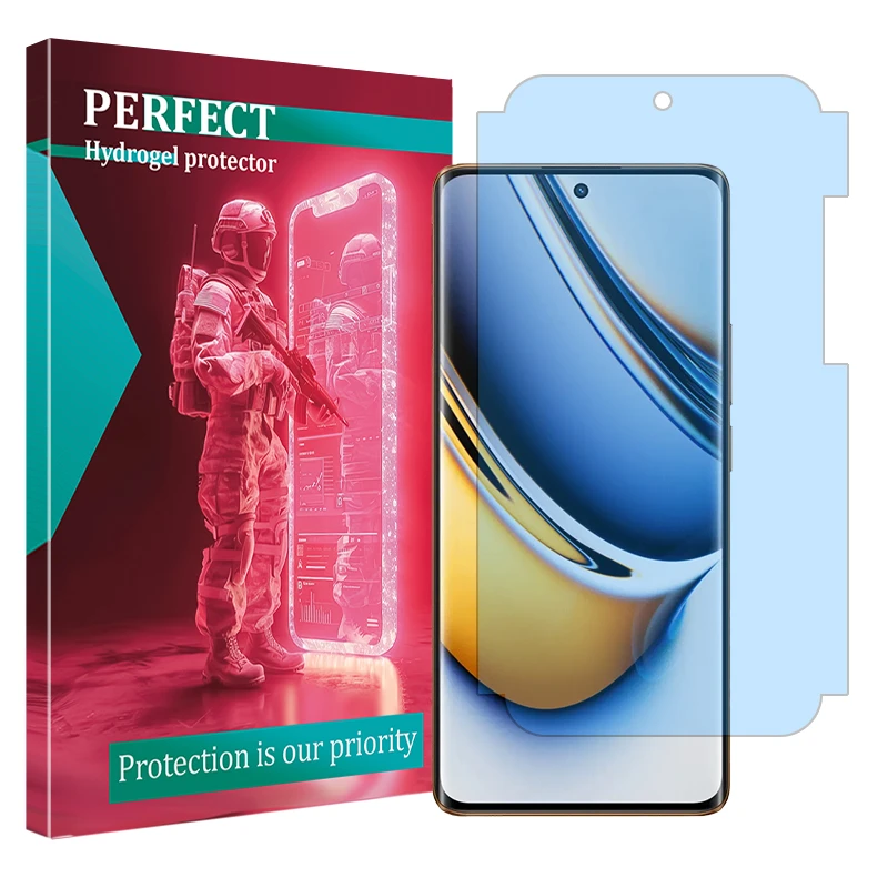 محافظ صفحه نمایش مات آنتی بلو پرفکت مدل Tough مناسب برای گوشی موبایل ریلمی 11 Pro Plus