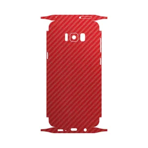 MAHOOT Red-Fiber-FullSkin Cover Sticker for Samsung Galaxy S9