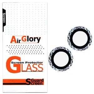 محافظ لنز دوربین ایرگلوری مدل الماس مناسب برای گوشی موبایل اپل Iphone 13 / 13 Mini