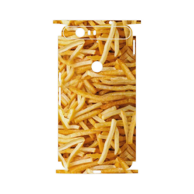 برچسب پوششی ماهوت مدل French fries-FullSkin مناسب برای گوشی موبایل گوگل Nexus 6P
