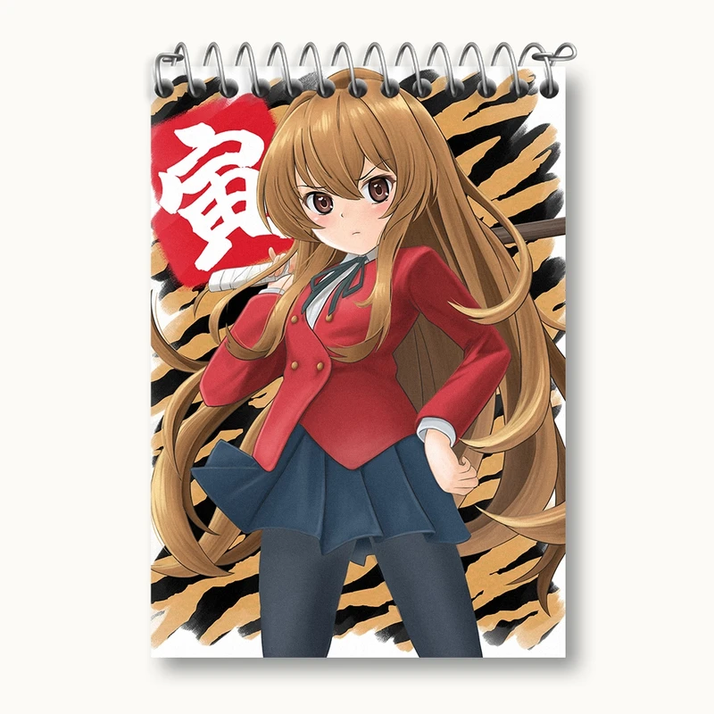 دفتر یادداشت 50 برگ خندالو مدل تایگا انیمه تورادور کد 32509