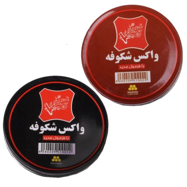 واکس کفش شکوفه مدل 052053 بسته 2 عددی