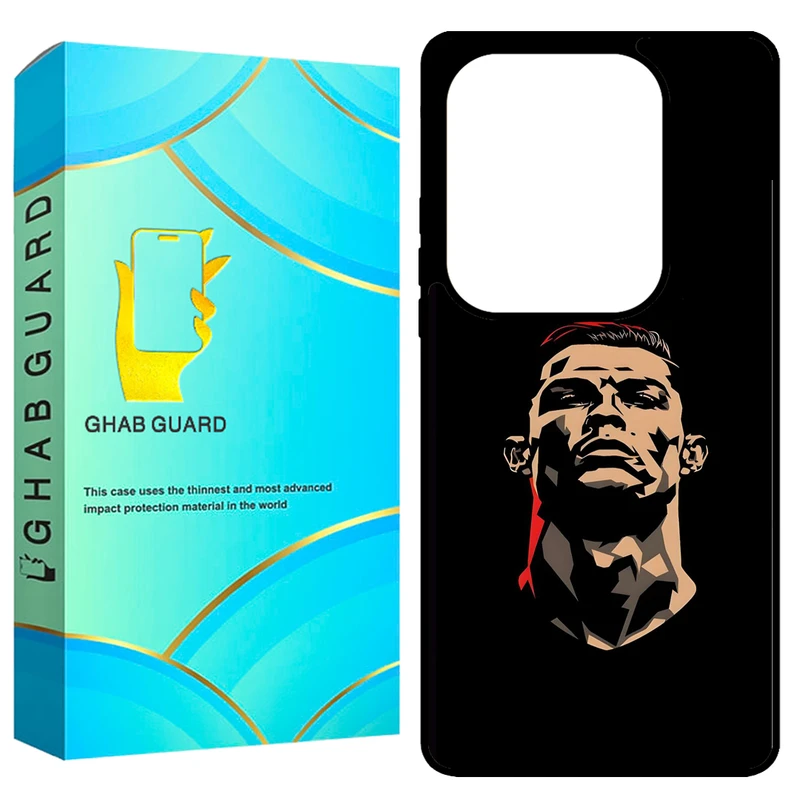 کاور قاب گارد طرح رونالدو مدل GCHPN13P مناسب برای گوشی موبایل شیائومی Redmi Note 13 Pro 4G / Poco M6 Pro 4G