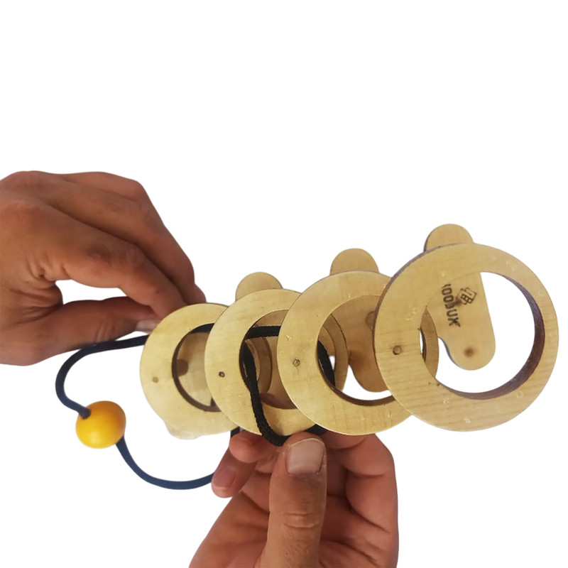 بازی فکری مدل چهارحلقه و بند کد 4R-01