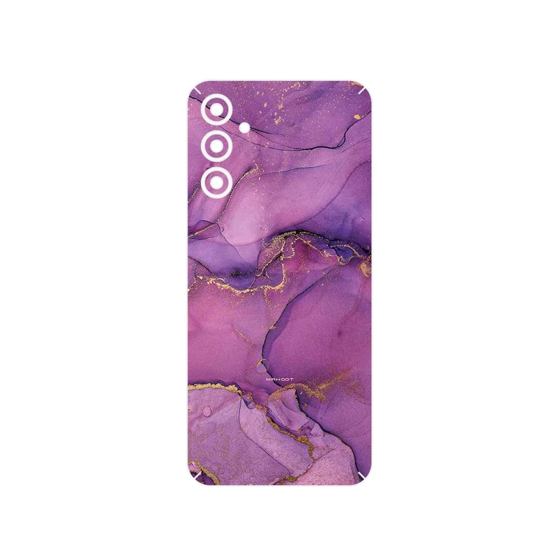 برچسب پوششی ماهوت مدل Purple Marble مناسب برای گوشی موبایل سامسونگ Galaxy M14
