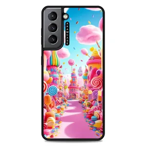 AKAM AMC-WSGS21-CANDY-17 Cover For Samsung Galaxy S21