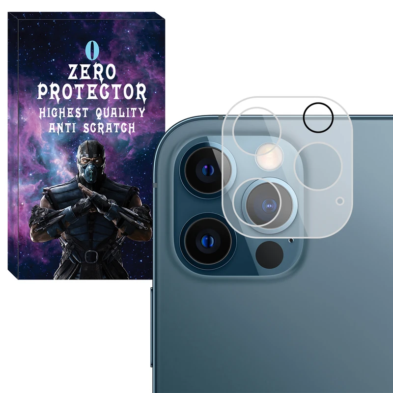 محافظ لنز دوربین زیرو مدل Glass 3D ZR مناسب برای گوشی اپل Iphone 12 Pro Max