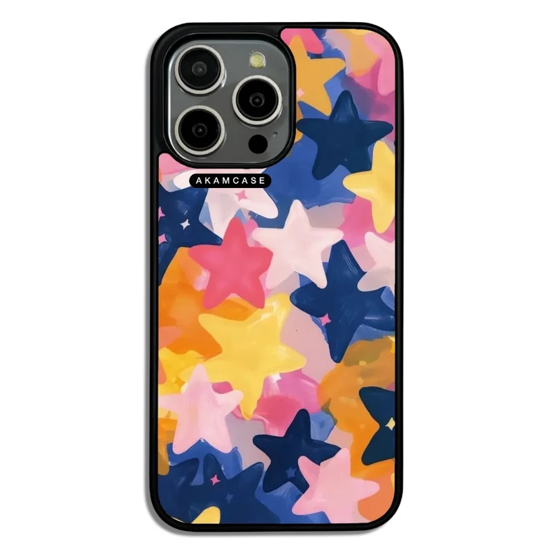 کاور آکام مدل AMC-WA15PROMAX-STARS-26 مناسب برای گوشی موبایل اپل iPhone 15 Pro Max