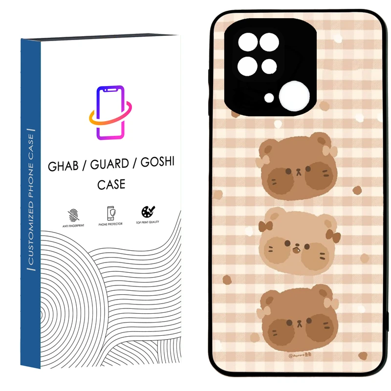 کاور قاب گارد گوشی طرح دخترانه کد 66 - TPU مناسب برای گوشی موبایل شیائومی Poco C40