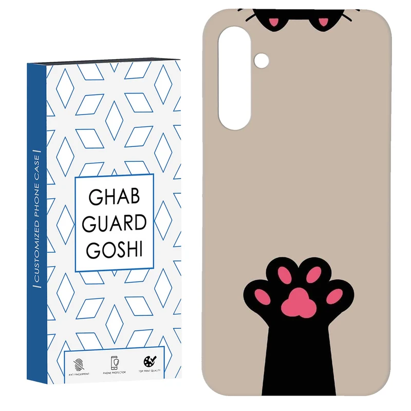 کاور قاب گارد گوشی طرح پنجه گربه کد Dimo-900 مناسب برای گوشی موبایل سامسونگ Galaxy S23 Fe