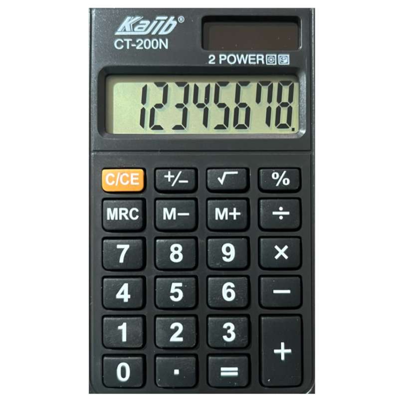 ماشین حساب کاجیب مدل CT-200N ماشین حساب کاجیب مدل CT-200N