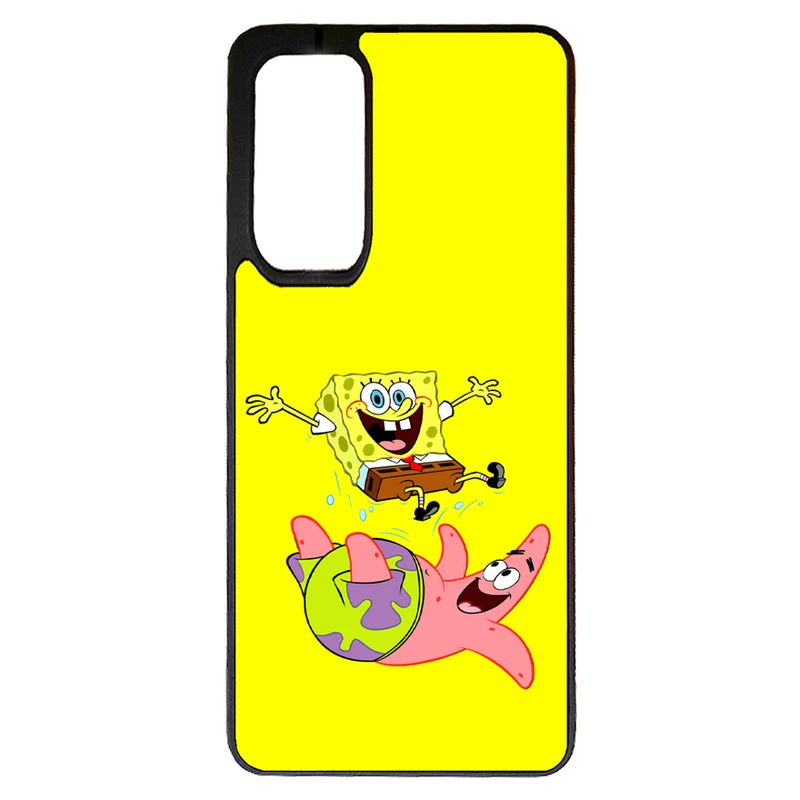 کاور گالری وبفر طرح باب اسفنجی و پاتریک مناسب برای گوشی موبایل شیائومی 12t/12tp pro