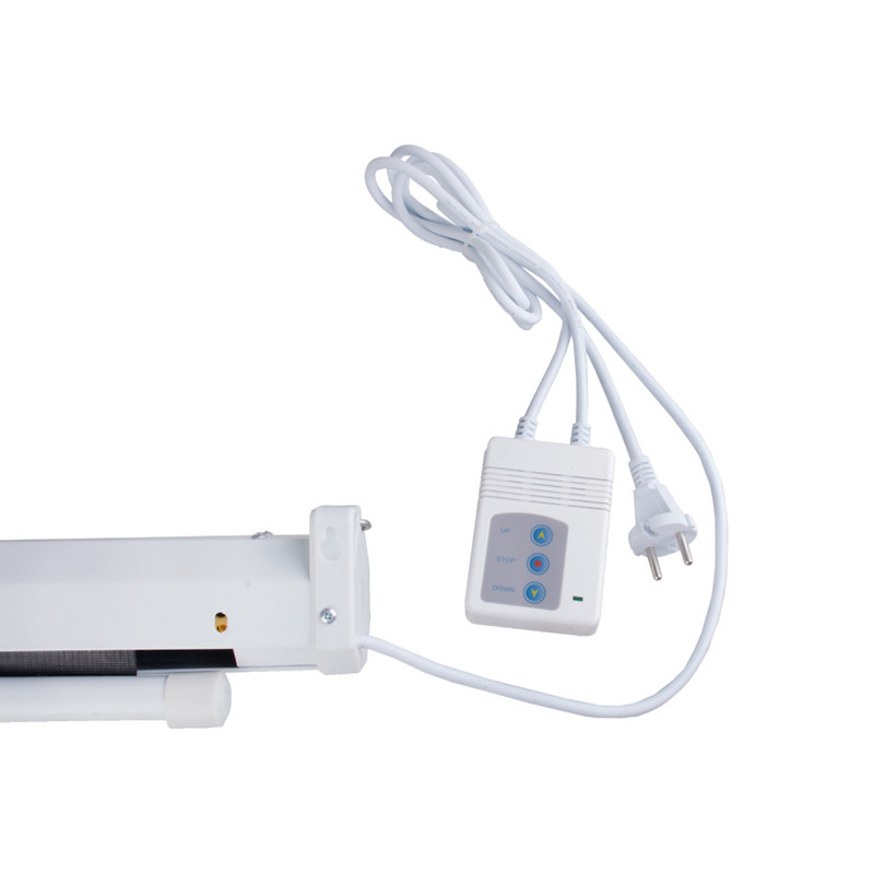 پرده نمایش برقی سلکسون مدل CS180A سایز 180x180 سانتی متر
