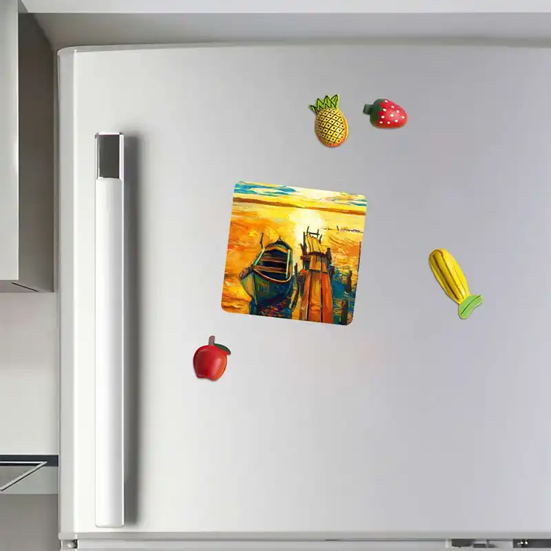 مگنت طرح نقاشی رنگ روغن مدل mg10618