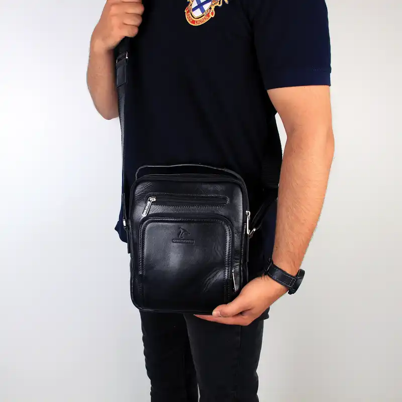 کیف رودوشی چرم بارز مدل DG68