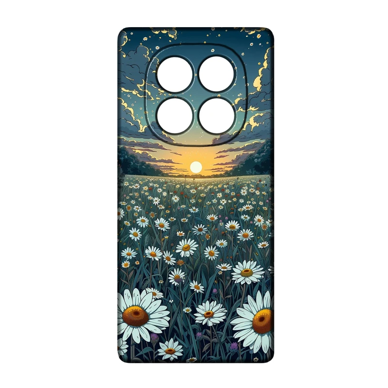 کاور طرح گل کد 340 مناسب برای گوشی موبایل شیائومی Redmi Note 14 Pro 5G