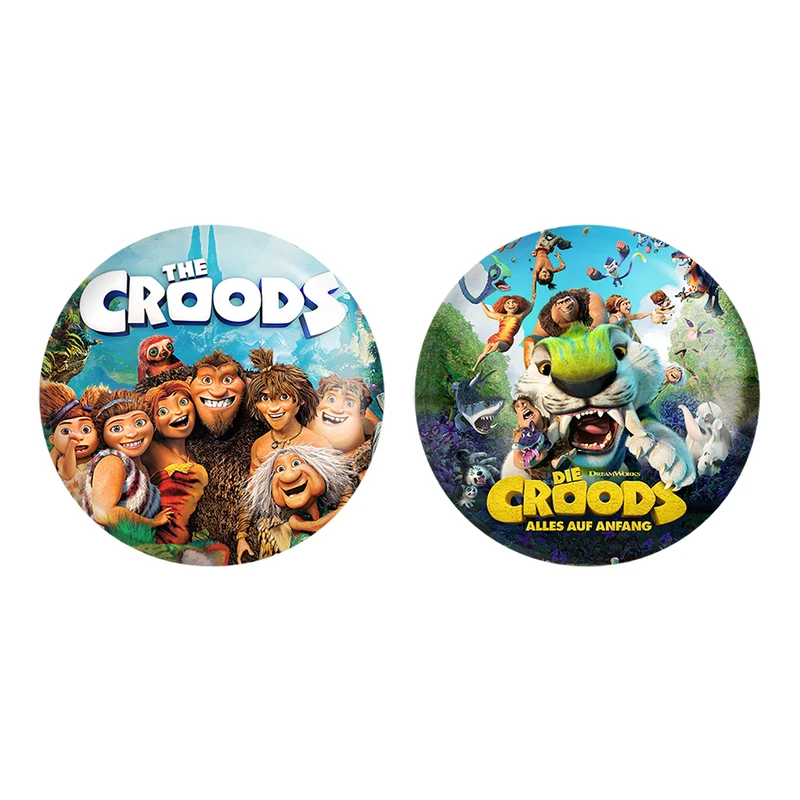 مگنت خندالو طرح غارنشینان عصر جدید کد 47954796 مجموعه 2 عددی