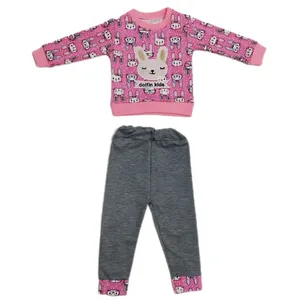 ست سویشرت و شلوار دخترانه مدل خرگوشی