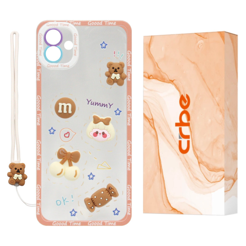 کاور کربی مدل Biscuit2 مناسب برای گوشی موبایل سامسونگ Galaxy A04 / M13 5G به همراه بند