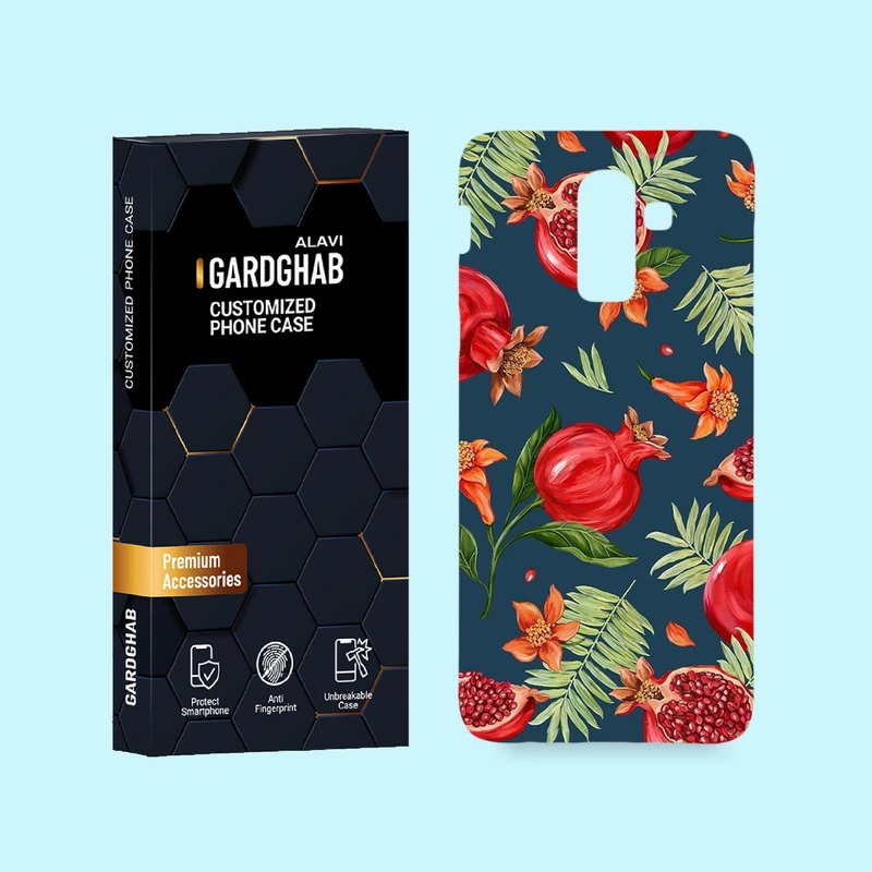 کاور گارد قاب علوی مدل هنری مناسب برای گوشی موبایل سامسونگ Galaxy J8 2018