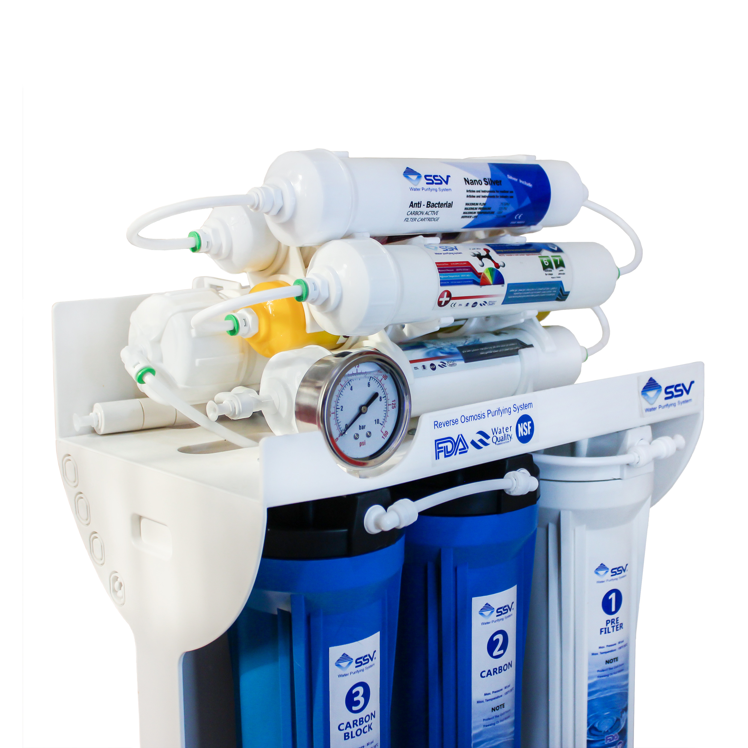 دستگاه تصفیه کننده آب اس اس وی مدل BlueStar 2W X900 به همراه شیر دوکاره