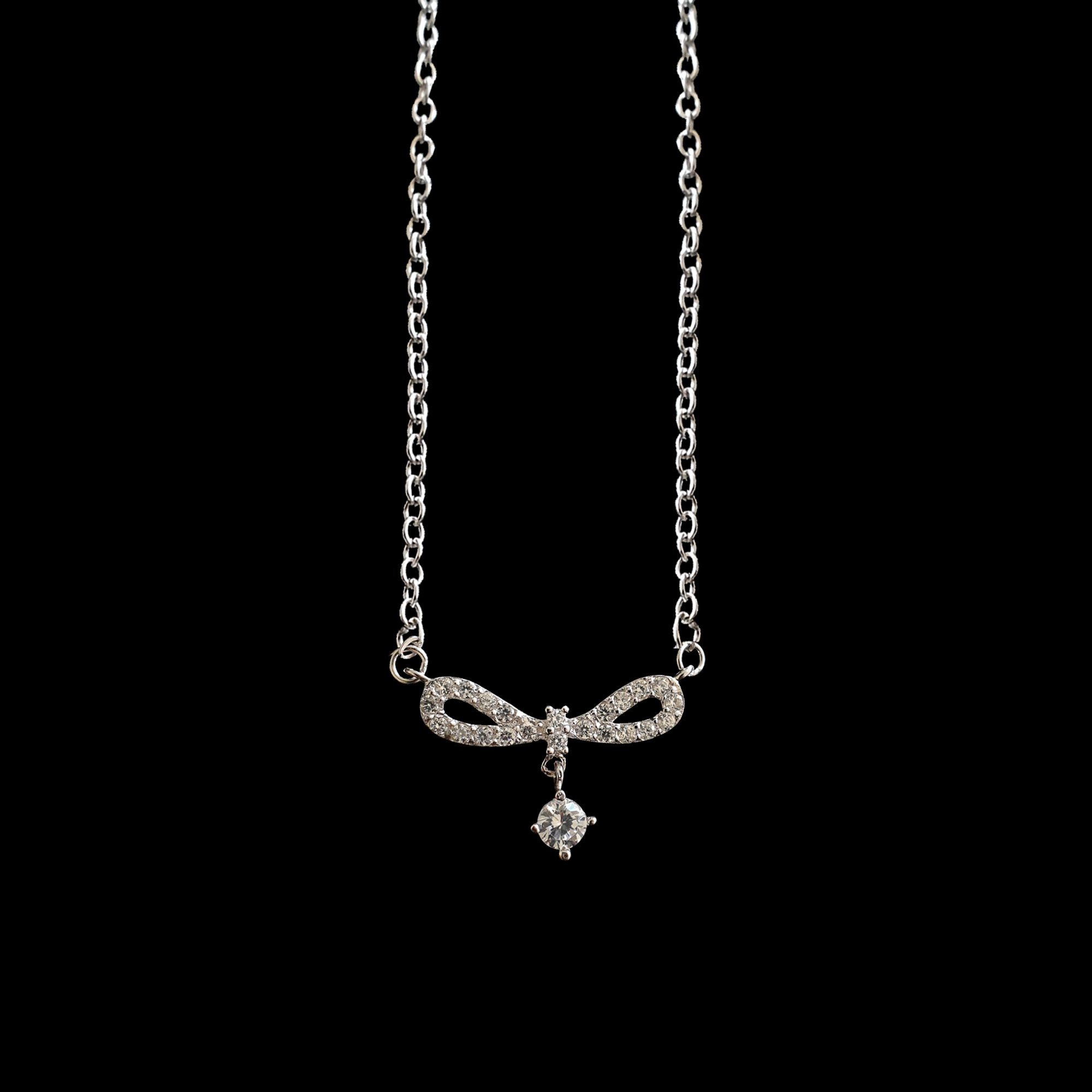 گردنبند نقره زنانه مدل C460