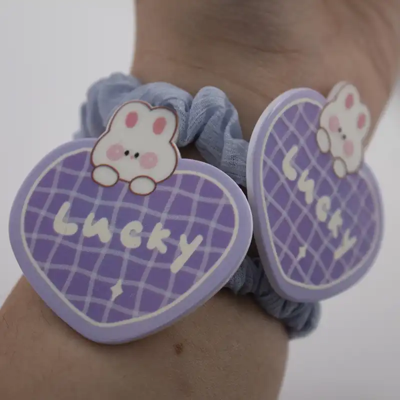 کش مو دخترانه مدل خرگوش کد 03 بسته 2 عددی