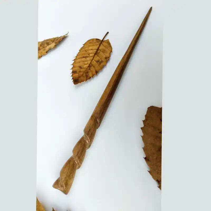 گیره مو مدل چوبی مارپیچ