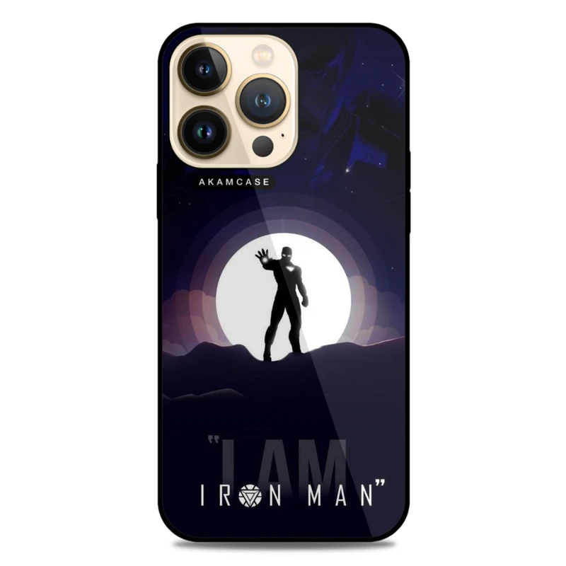 کاور آکام مدل AMC-WA13PRO-IRON MAN9 مناسب برای گوشی موبایل اپل iPhone 13 Pro