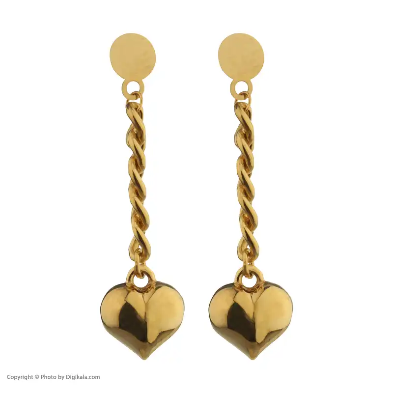گوشواره طلا 18 عیار زنانه مایا ماهک مدل ME1097