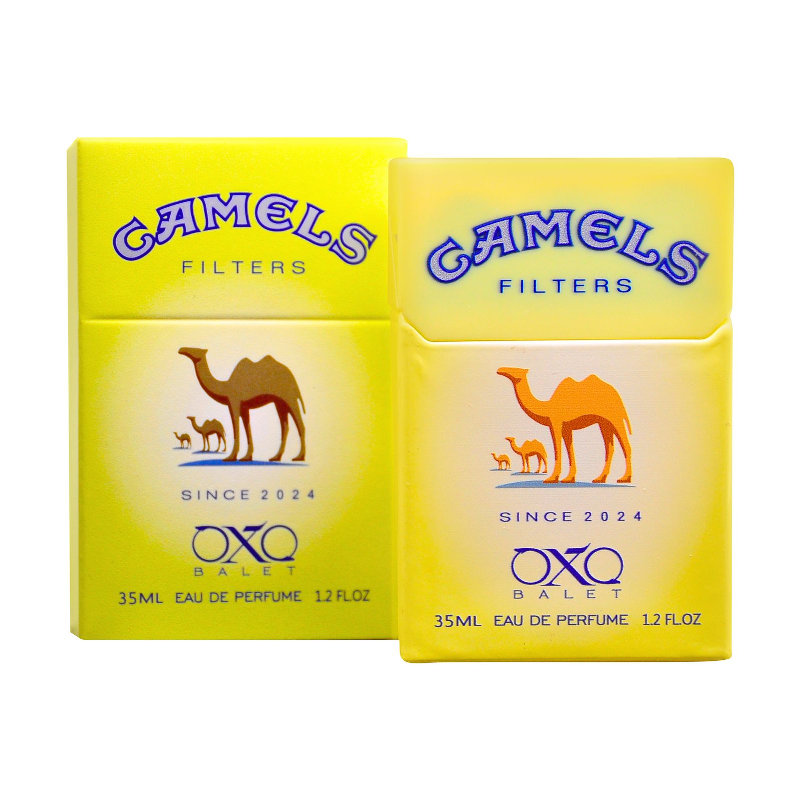 عطر جیبی زنانه اکس بالت مدل camels yellow با رایحه خنک حجم 35 میلی‌لیتر -  - 5