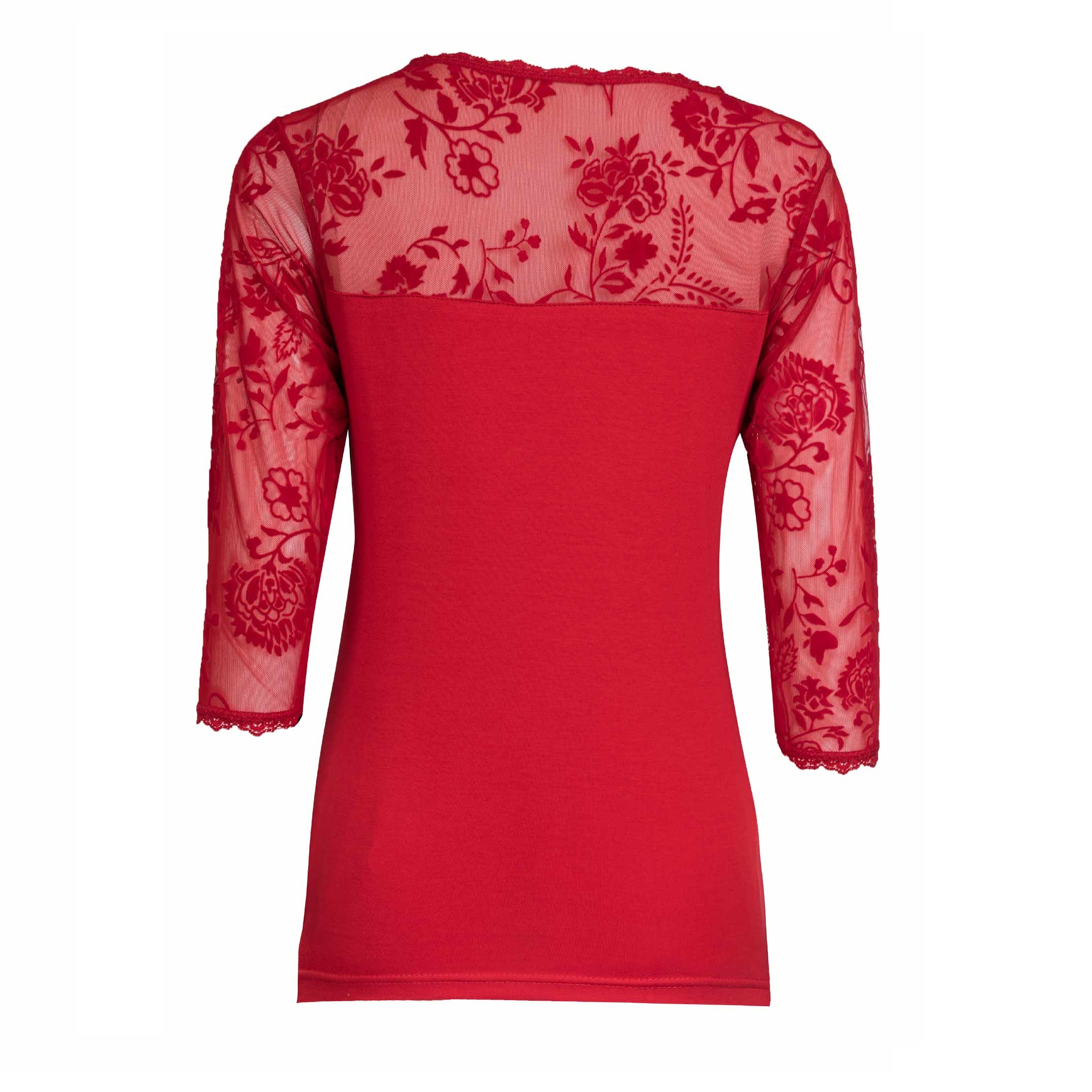 بلوز آستین سه ربع زنانه ایکی ییلدیز مدل 1907K