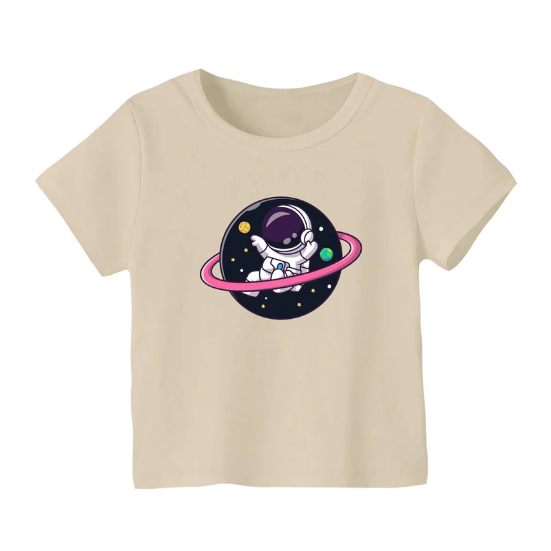تی شرت آستین کوتاه بچگانه مدل فضانورد کد ۲۰