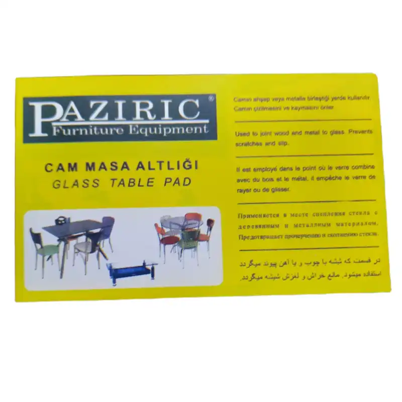 ضربه گیر در و شیشه مدل قطر 2 سانت بسته 12 عددی