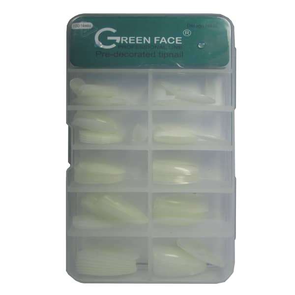 ناخن مصنوعی گرین فیس مدل N004 بسته 100 عددی