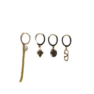 گوشواره زنانه کد 050 مجموعه 2 عددی