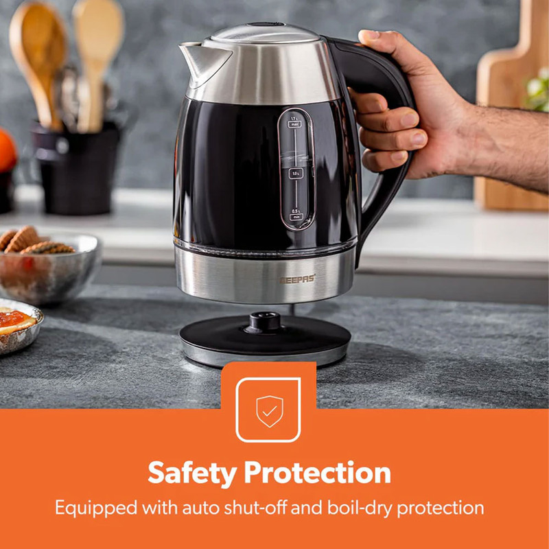 کتری برقی جی پاس مدل GK38070UK-BK