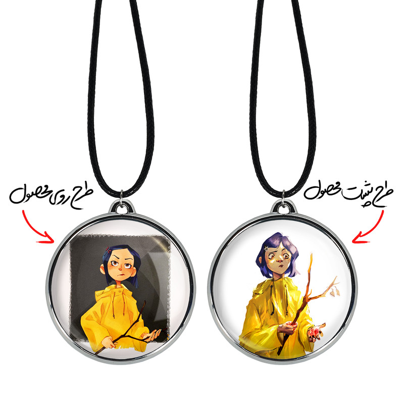 گردنبند خندالو مدل کورالاین Coraline کد 2078620779 گردنبند خندالو مدل کورالاین Coraline کد 2078620779