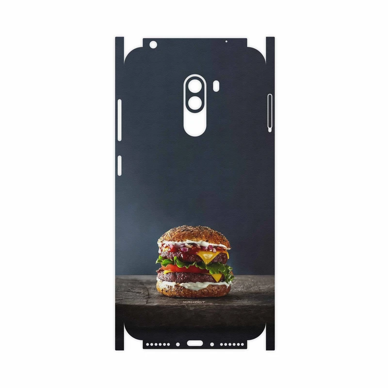 برچسب پوششی ماهوت مدل Hamburger-FullSkin مناسب برای گوشی موبایل شیائومی POCOPHONE F1