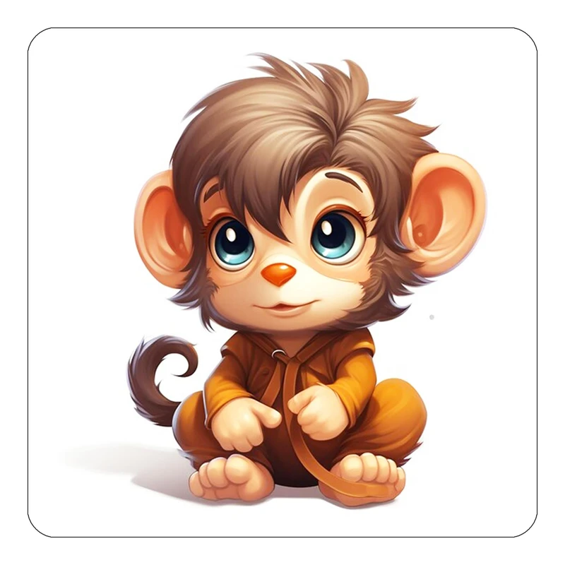 مگنت کاکتی طرح حیوانات کارتونی مدل mp28185